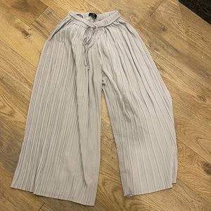 Missguided Light Stone Pleated Pants